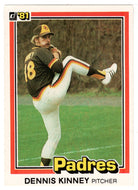 Dennis Kinney RC - San Diego Padres (MLB Baseball Card) 1981 Donruss # 363 NM/MT