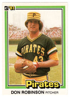 Don Robinson - Pittsburgh Pirates (MLB Baseball Card) 1981 Donruss # 375 NM/MT