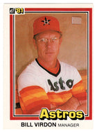 Bill Virdon - Houston Astros - Manager (MLB Baseball Card) 1981 Donruss # 384 NM/MT