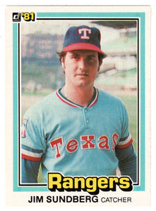 Jim Sundberg - Texas Rangers (MLB Baseball Card) 1981 Donruss # 385 NM/MT