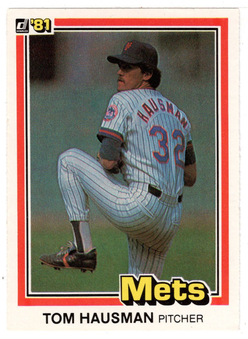Tom Hausman - New York Mets (MLB Baseball Card) 1981 Donruss # 396 NM/MT