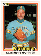 Dave Heaverlo - Seattle Mariners (MLB Baseball Card) 1981 Donruss # 407 NM/MT
