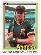 Carney Lansford - California Angels (MLB Baseball Card) 1981 Donruss # 409 NM/MT