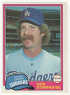 Don Stanhouse - Los Angeles Dodgers (MLB Baseball Card) 1981 O-Pee-Chee # 24 NM