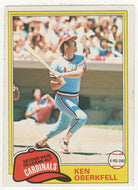 Ken Oberkfell - St. Louis Cardinals (MLB Baseball Card) 1981 O-Pee-Chee # 32 NM