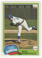 Rick Honeycutt - Texas Rangers (MLB Baseball Card) 1981 O-Pee-Chee # 33 NM