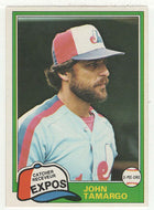 John Tamargo - Montreal Expos (MLB Baseball Card) 1981 O-Pee-Chee # 35 NM