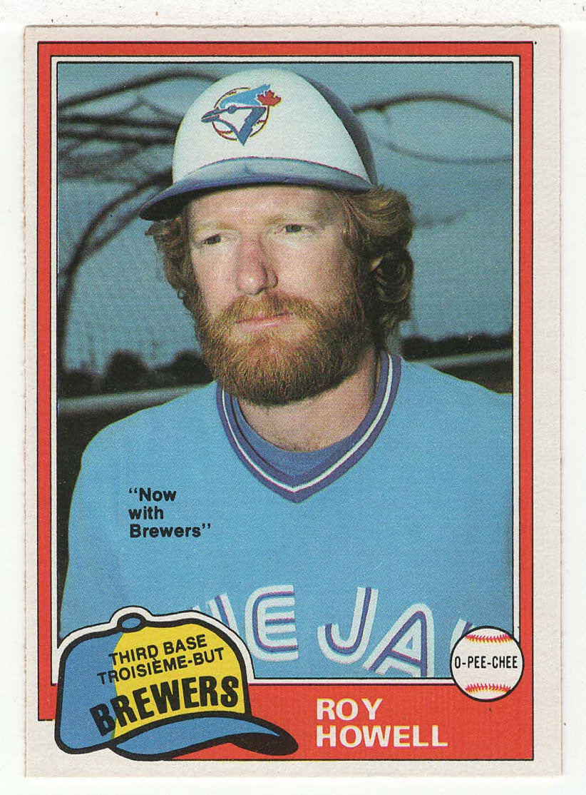 Roy Howell - Milwaukee Brewers (MLB Baseball Card) 1981 O-Pee-Chee # 40 NM