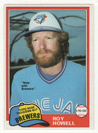 Roy Howell - Milwaukee Brewers (MLB Baseball Card) 1981 O-Pee-Chee # 40 NM