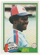 Jerry White - Montreal Expos (MLB Baseball Card) 1981 O-Pee-Chee # 42 NM