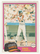 Enos Cabell - San Francisco Giants (MLB Baseball Card) 1981 O-Pee-Chee # 45 NM