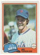 Joel Youngblood - New York Mets (MLB Baseball Card) 1981 O-Pee-Chee # 58 NM