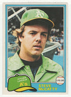 Steve McCatty - Oakland Athletics (MLB Baseball Card) 1981 O-Pee-Chee # 59 NM