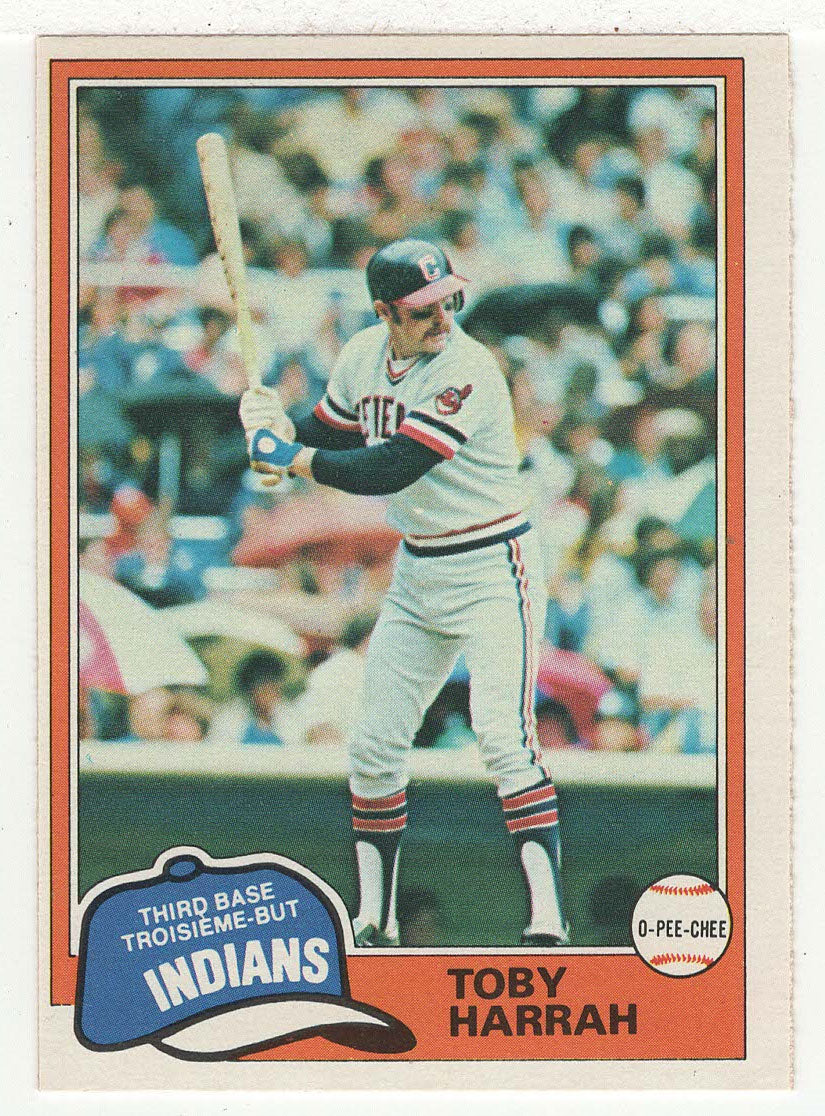 Toby Harrah - Cleveland Indians (MLB Baseball Card) 1981 O-Pee-Chee # 67 NM
