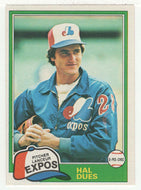 Hal Dues - Montreal Expos (MLB Baseball Card) 1981 O-Pee-Chee # 71 NM