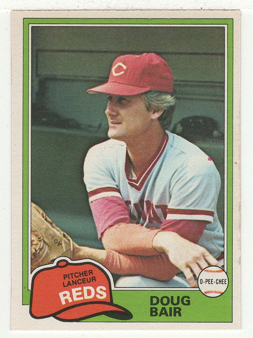Doug Bair - Cincinnati Reds (MLB Baseball Card) 1981 O-Pee-Chee # 73 NM