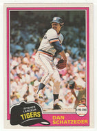Dan Schatzeder - Detroit Tigers (MLB Baseball Card) 1981 O-Pee-Chee # 112 NM