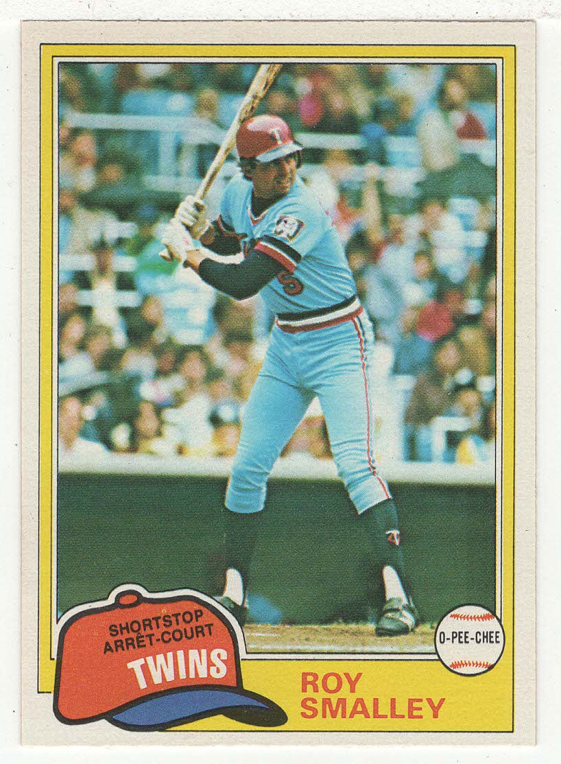 Roy Smalley - Minnesota Twins (MLB Baseball Card) 1981 O-Pee-Chee # 115 NM