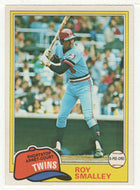 Roy Smalley - Minnesota Twins (MLB Baseball Card) 1981 O-Pee-Chee # 115 NM
