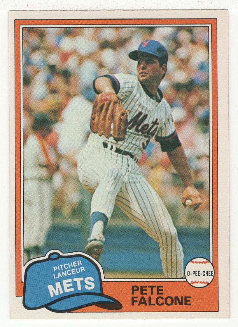 Pete Falcone - New York Mets (MLB Baseball Card) 1981 O-Pee-Chee # 117 NM