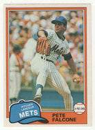 Pete Falcone - New York Mets (MLB Baseball Card) 1981 O-Pee-Chee # 117 NM
