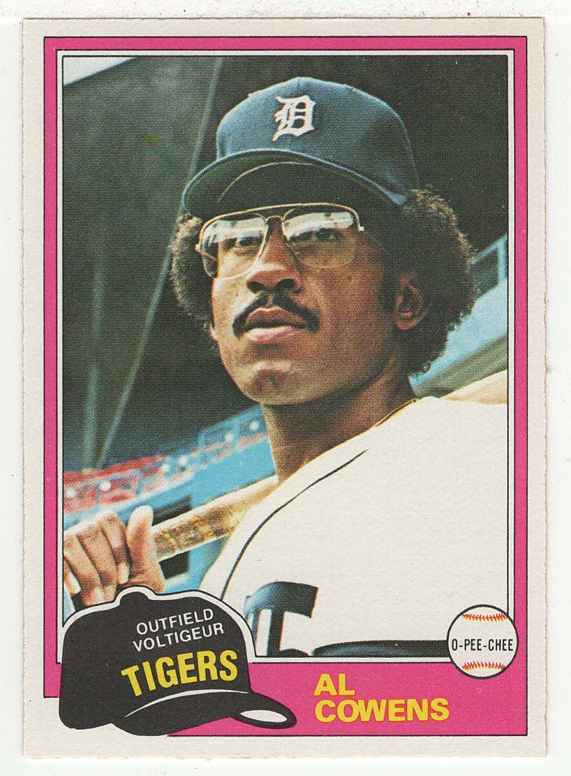 Al Cowens - Detroit Tigers (MLB Baseball Card) 1981 O-Pee-Chee # 123 NM