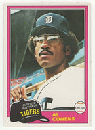Al Cowens - Detroit Tigers (MLB Baseball Card) 1981 O-Pee-Chee # 123 NM
