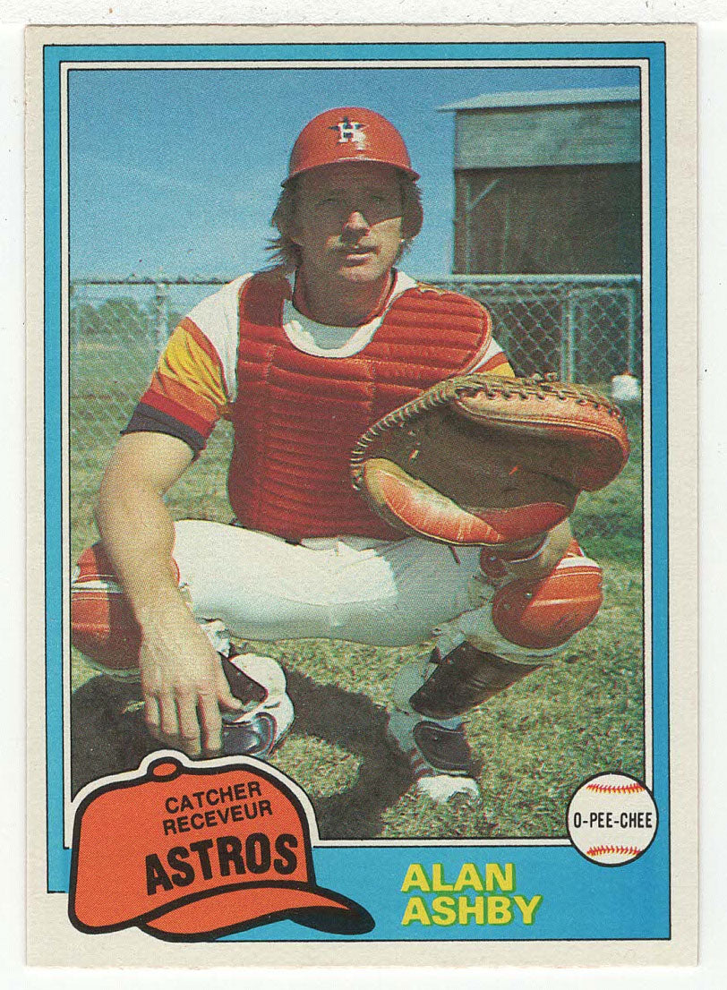 Alan Ashby - Houston Astros (MLB Baseball Card) 1981 O-Pee-Chee # 146 NM