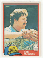 Bob McClure - Milwaukee Brewers (MLB Baseball Card) 1981 O-Pee-Chee # 156 NM
