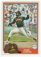 John Curtis - San Diego Padres (MLB Baseball Card) 1981 O-Pee-Chee # 158 NM