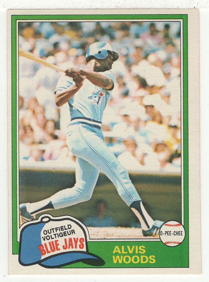 Alvis Woods - Toronto Blue Jays (MLB Baseball Card) 1981 O-Pee-Chee # 165 NM