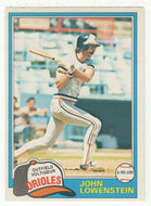 John Lowenstein - Baltimore Orioles (MLB Baseball Card) 1981 O-Pee-Chee # 199 NM