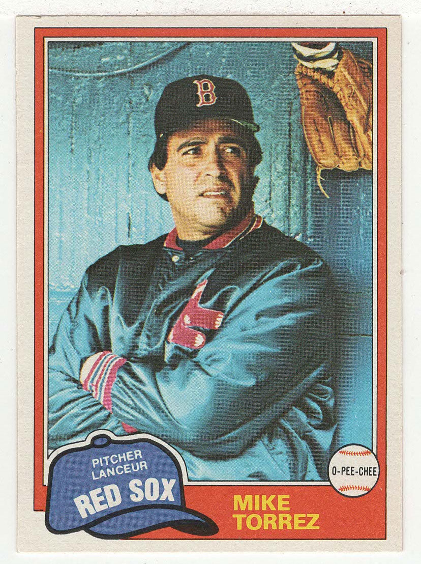 Mike Torrez - Boston Red Sox (MLB Baseball Card) 1981 O-Pee-Chee # 216 NM