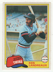 Ken Landreaux - Minnesota Twins (MLB Baseball Card) 1981 O-Pee-Chee # 219 NM