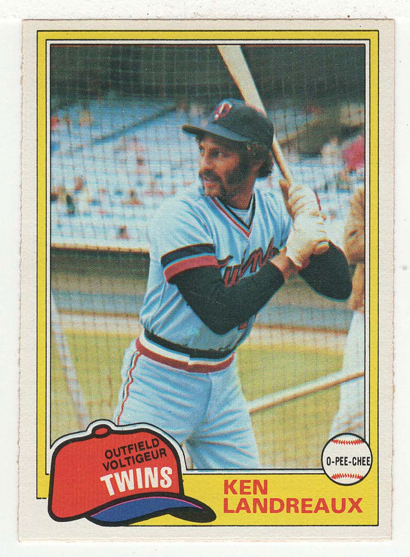 Ken Landreaux - Minnesota Twins (MLB Baseball Card) 1981 O-Pee-Chee # 219 NM