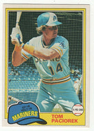 Tom Paciorek - Seattle Mariners (MLB Baseball Card) 1981 O-Pee-Chee # 228 NM