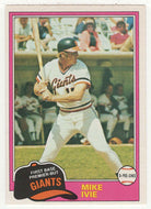Mike Ivie - San Francisco Giants (MLB Baseball Card) 1981 O-Pee-Chee # 236 NM
