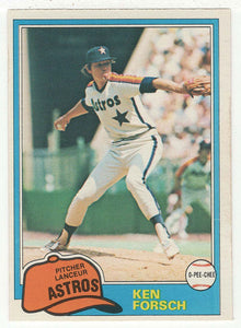 Ken Forsch - Houston Astros (MLB Baseball Card) 1981 O-Pee-Chee # 269 NM
