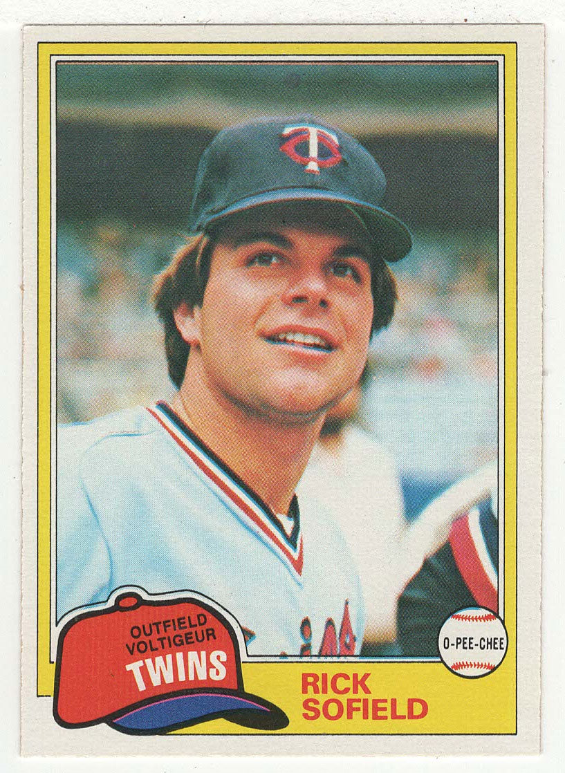 Rick Sofield - Minnesota Twins (MLB Baseball Card) 1981 O-Pee-Chee # 278 NM