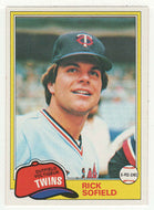 Rick Sofield - Minnesota Twins (MLB Baseball Card) 1981 O-Pee-Chee # 278 NM