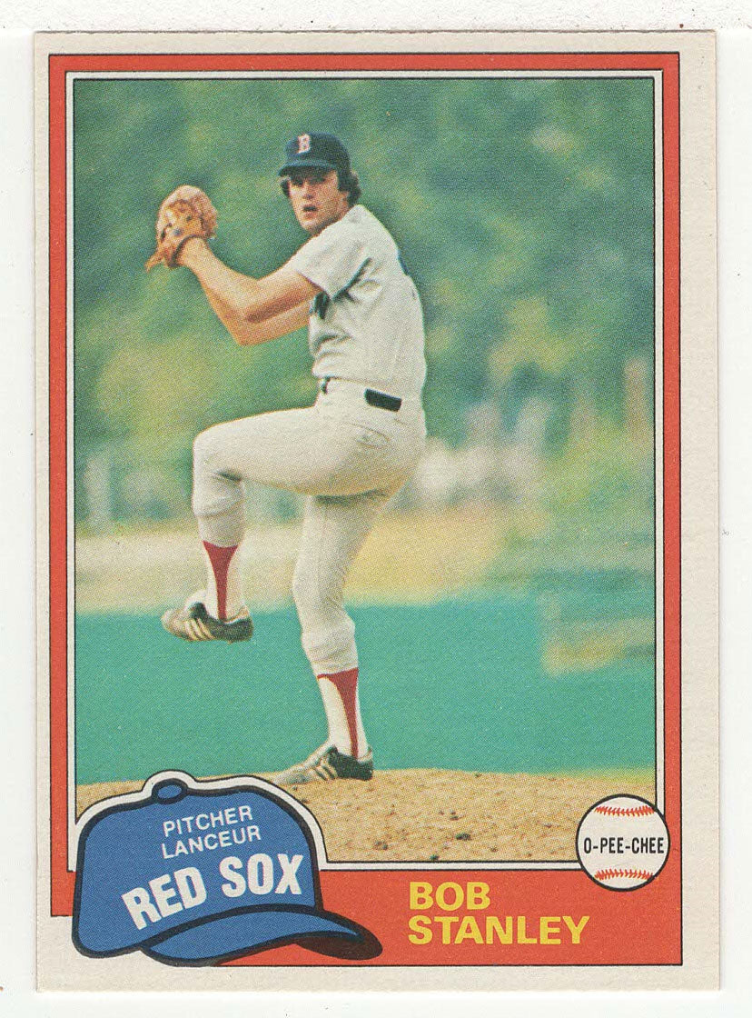 Bob Stanley - Boston Red Sox (MLB Baseball Card) 1981 O-Pee-Chee # 296 NM