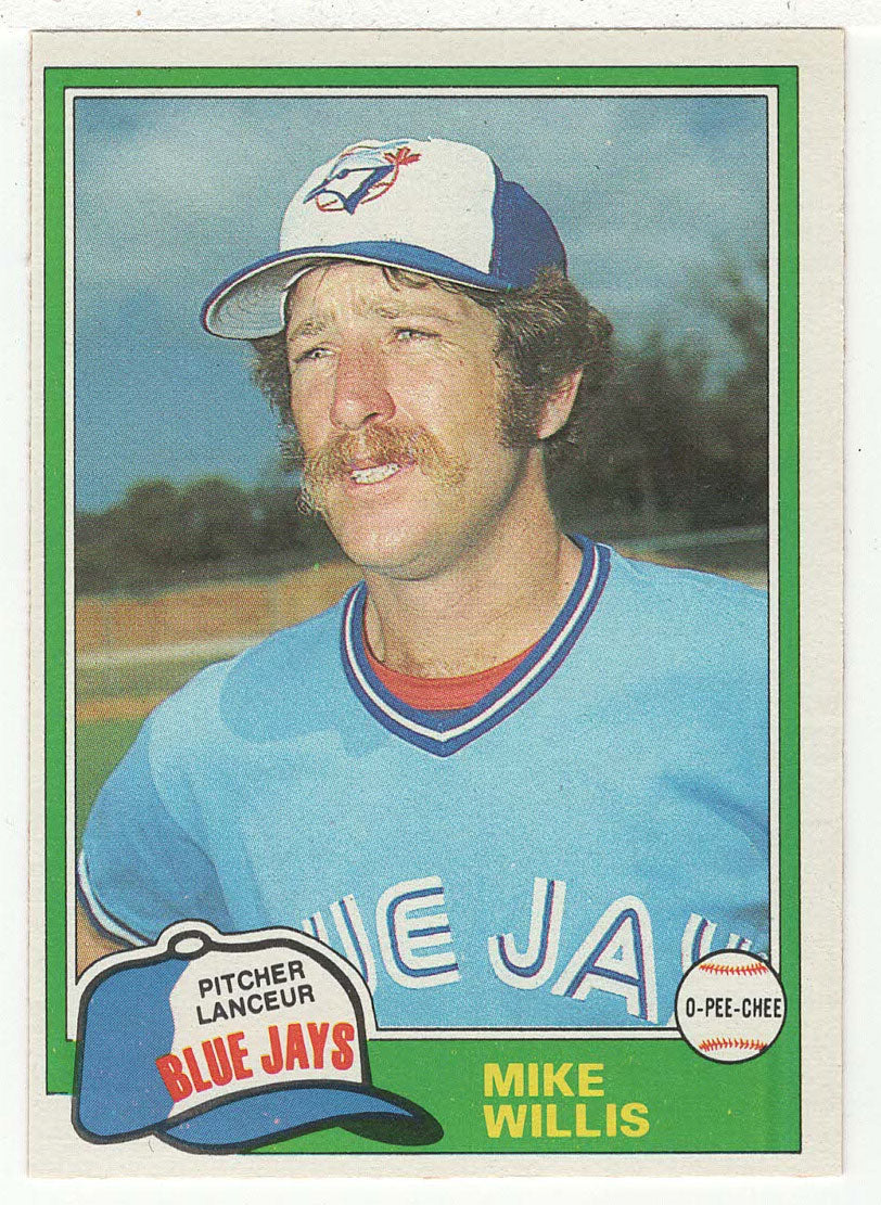 Mike Willis - Toronto Blue Jays (MLB Baseball Card) 1981 O-Pee-Chee # 324 NM