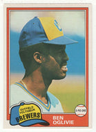 Ben Oglivie - Milwaukee Brewers (MLB Baseball Card) 1981 O-Pee-Chee # 340 NM