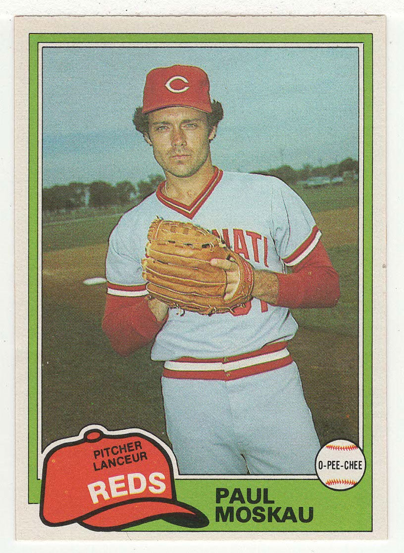 Paul Moskau - Cincinnati Reds (MLB Baseball Card) 1981 O-Pee-Chee # 358 NM