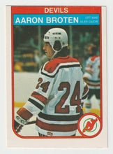 Load image into Gallery viewer, Aaron Broten RC - New Jersey Devils (NHL Hockey Card) 1982-83 O-Pee-Chee # 136 NM-MT
