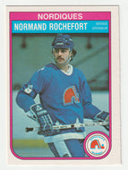Normand Rochefort RC - Quebec Nordiques (NHL Hockey Card) 1982-83 O-Pee-Chee # 291 NM-MT