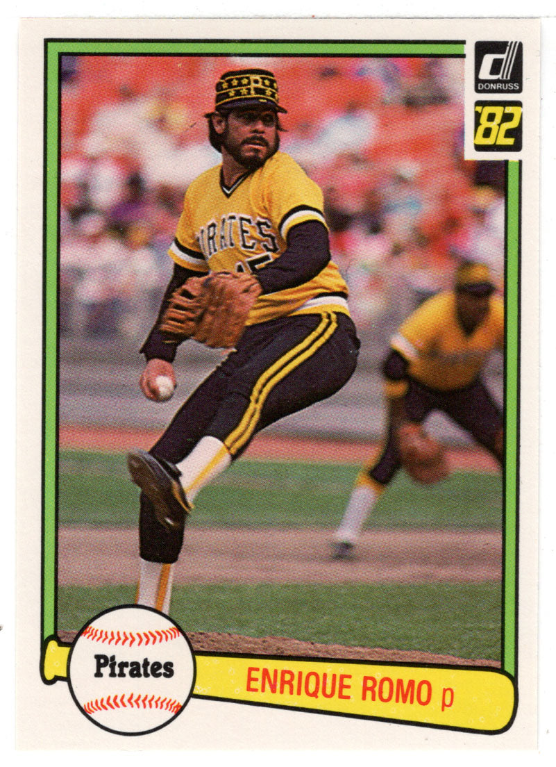 Enrique Romo - Pittsburgh Pirates (MLB Baseball Card) 1982 Donruss # 59 Mint