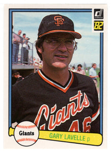 Gary Lavelle - San Francisco Giants (MLB Baseball Card) 1982 Donruss # 60 Mint