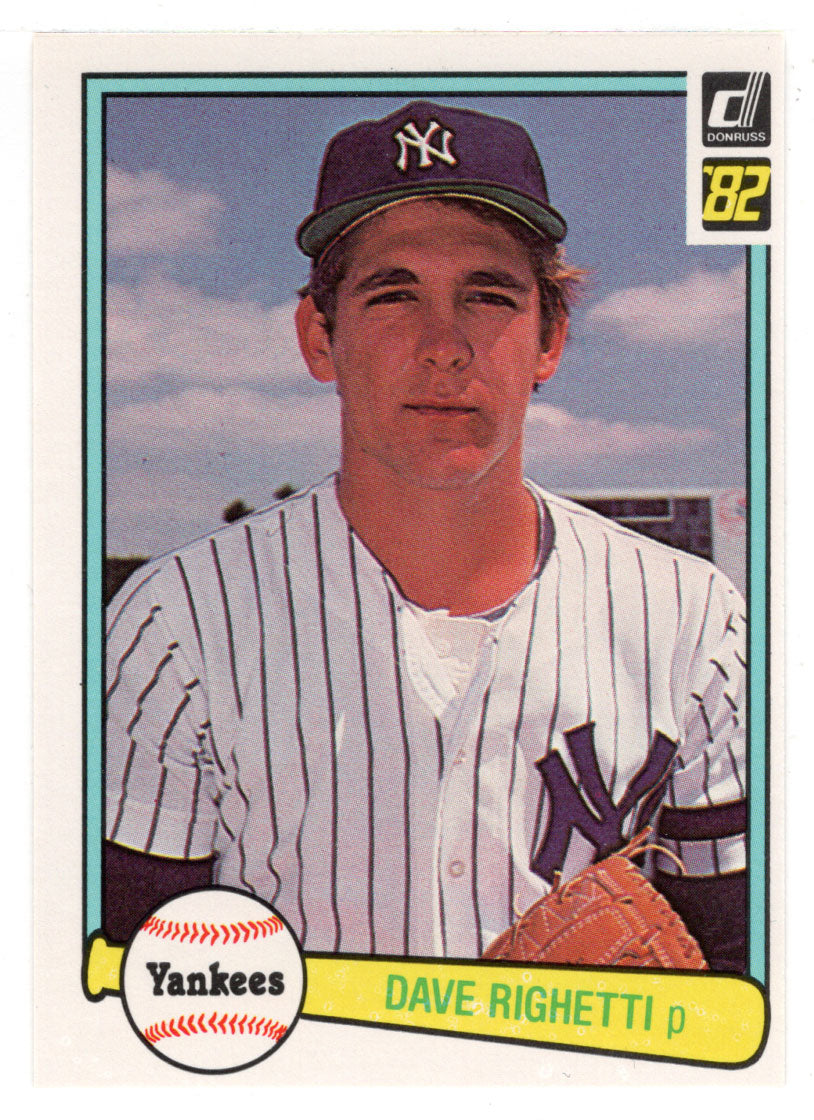 Dave Righetti RC - New York Yankees (MLB Baseball Card) 1982 Donruss # 73 Mint