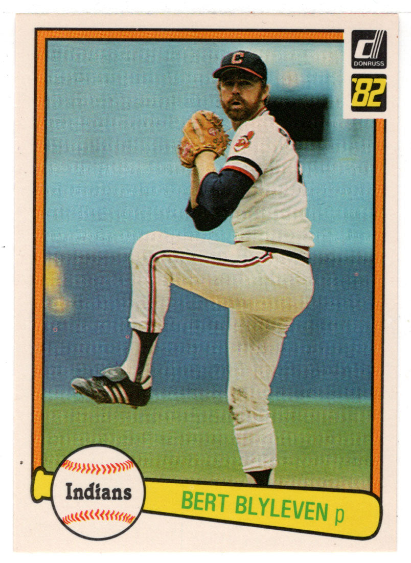 Bert Blyleven - Cleveland Indians (MLB Baseball Card) 1982 Donruss # 111 Mint